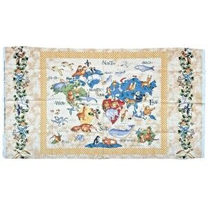 Animals Around The World Quilt Panel 3900 Northcott Sunshine Cottage Fabric Sew